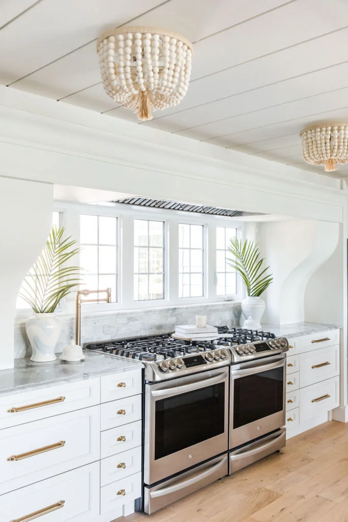 Chic kitchen with natural light