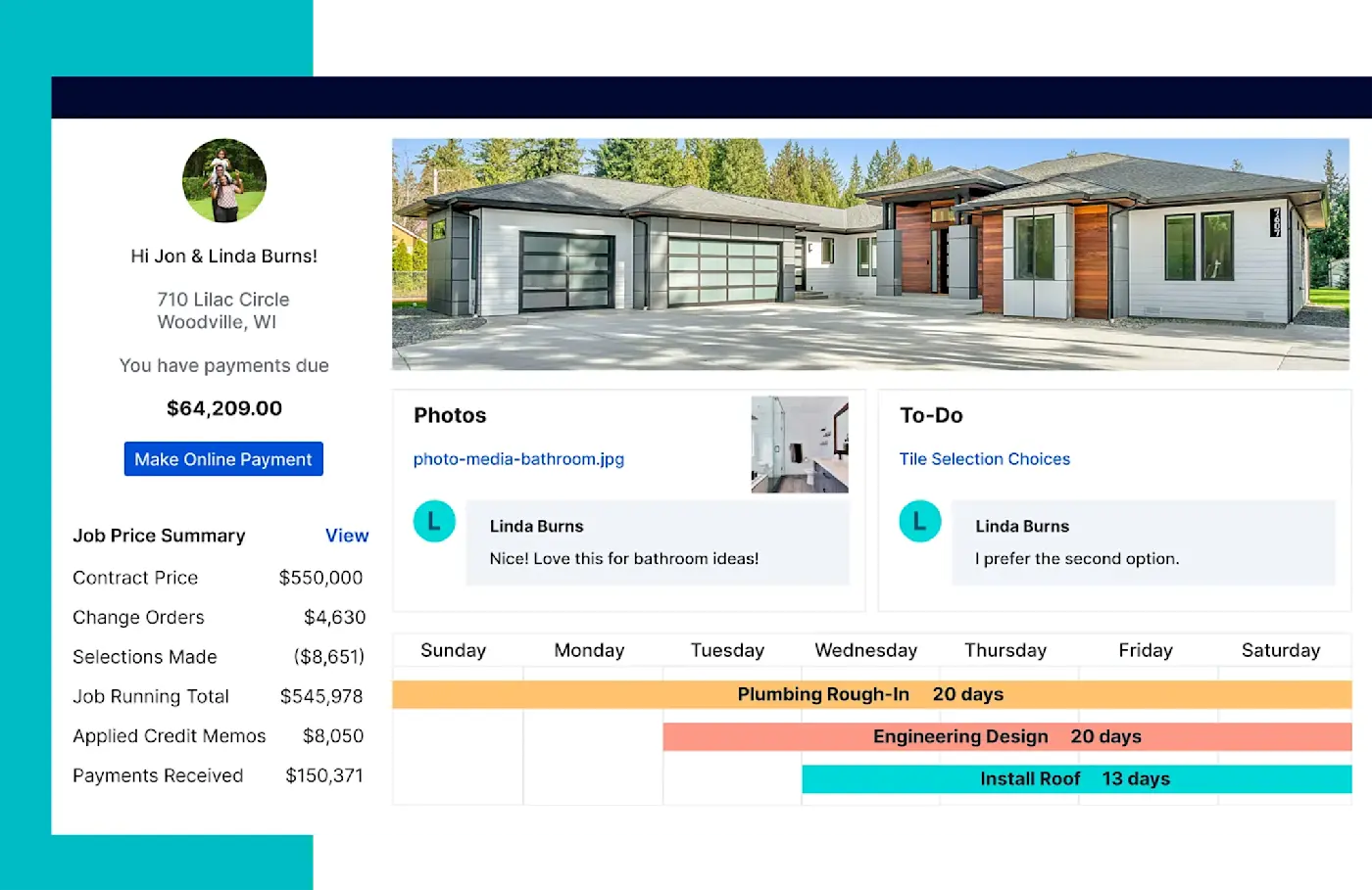 Buildertrend software planning