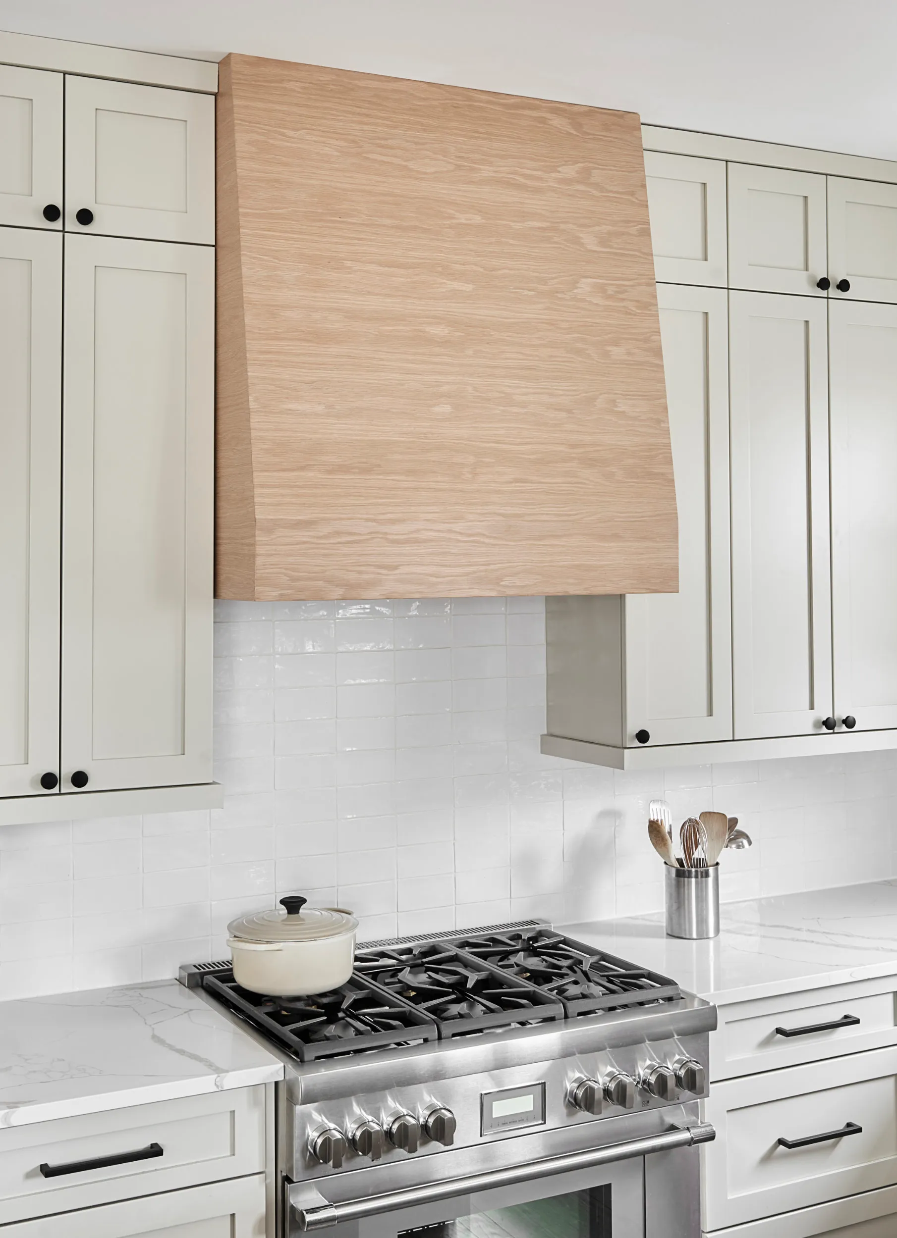 Custom stove hood